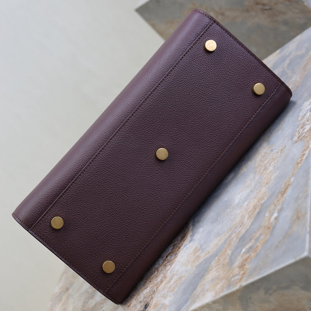 Sac De Jour in Supple Grained Leather – Small