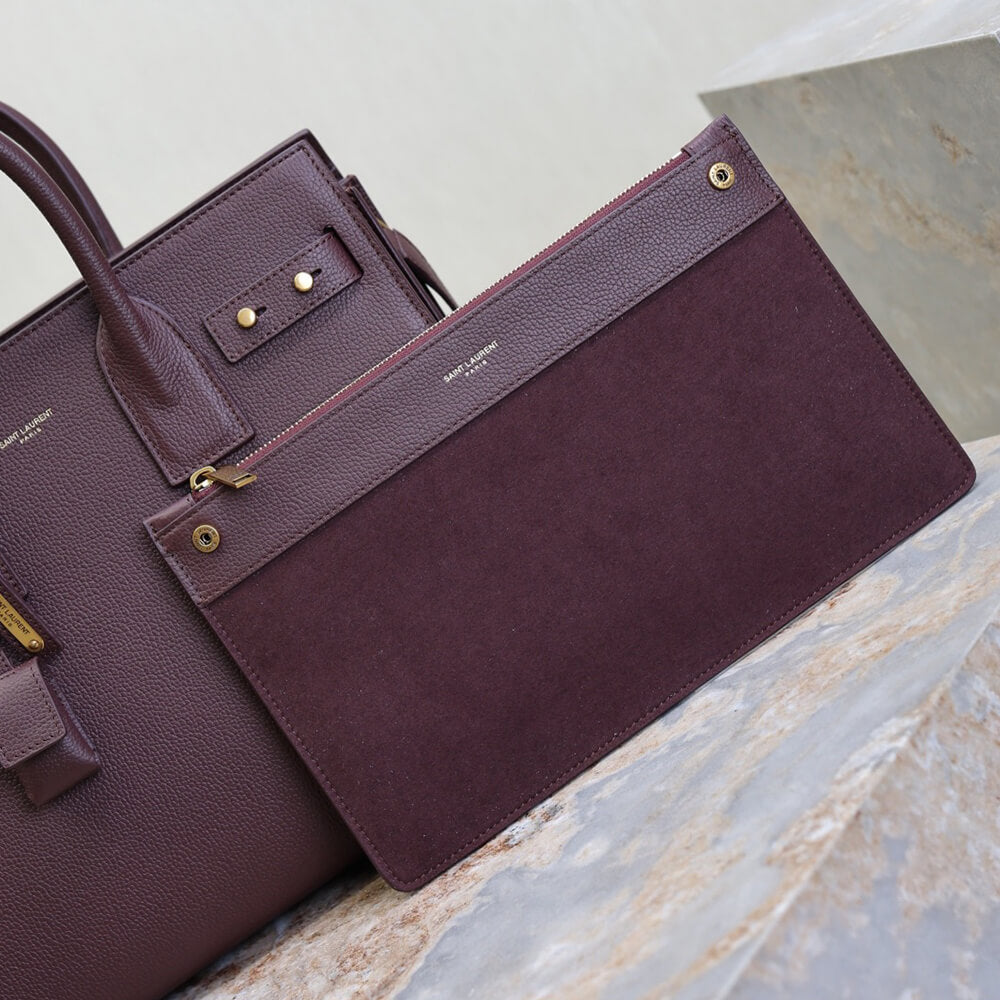 Sac De Jour in Supple Grained Leather – Small