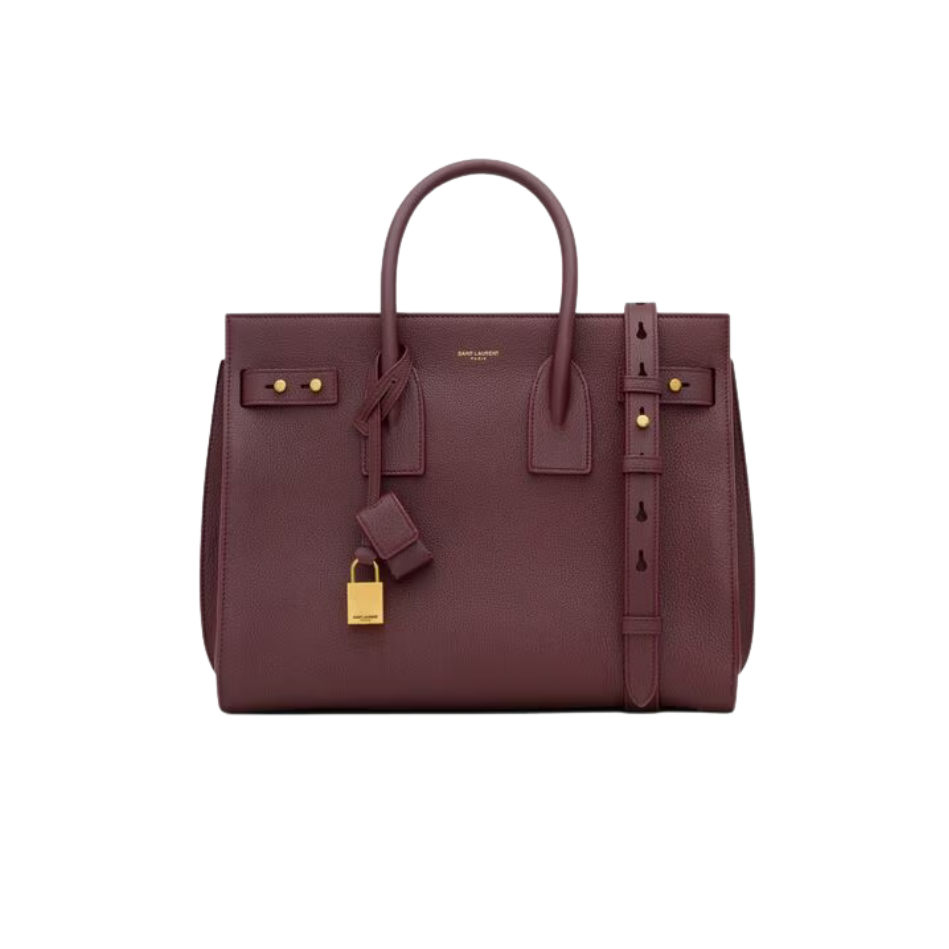 Sac De Jour in Supple Grained Leather – Small