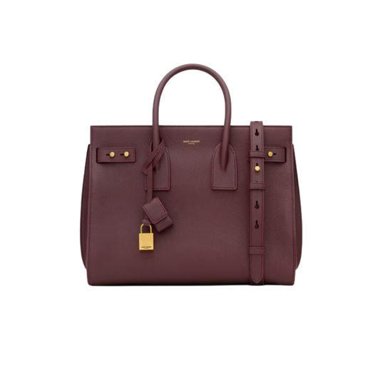 Sac De Jour in Supple Grained Leather – Small